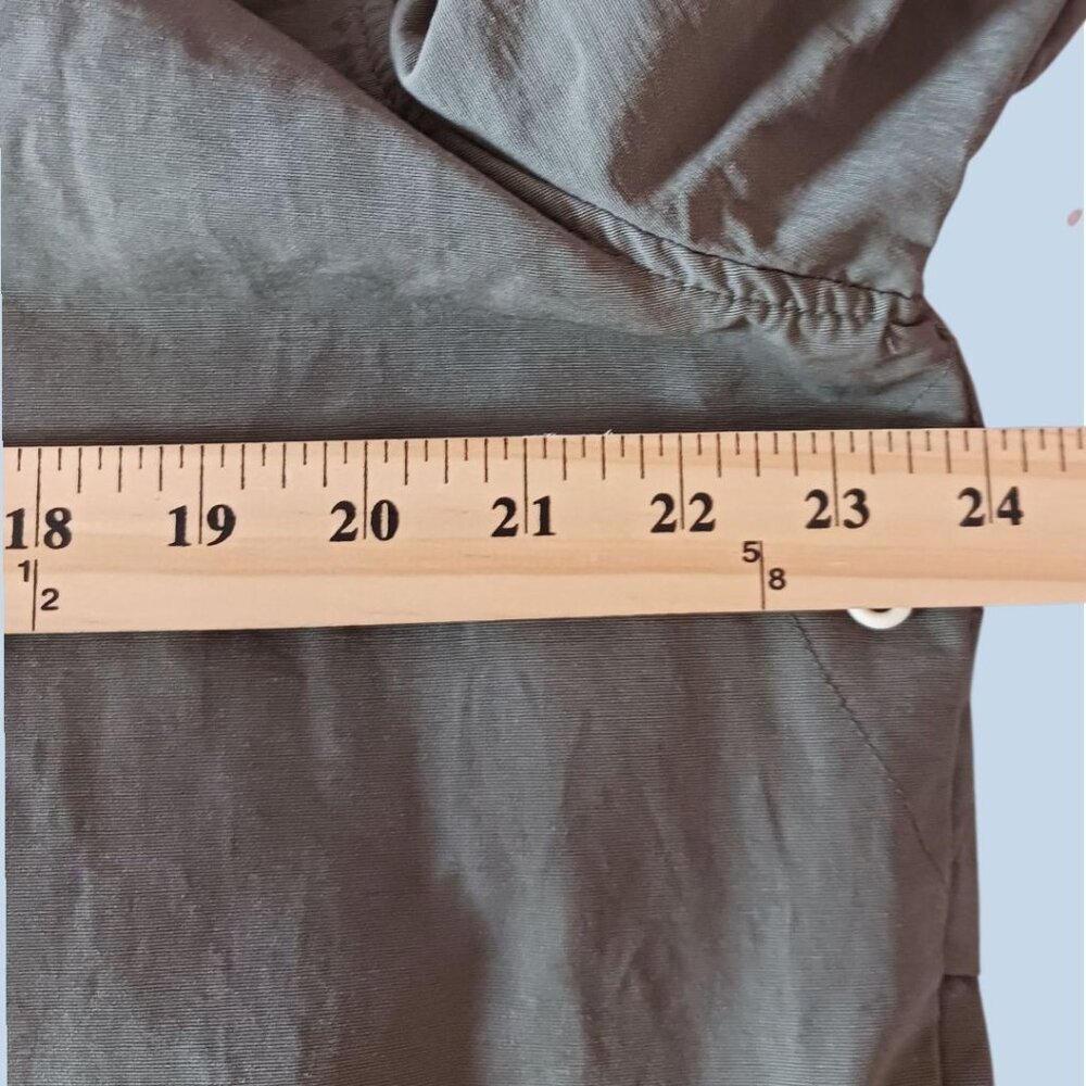 CPO Provisions  Raincoat Windbreaker Jacket Side Zipper Mens Sage Large - Picture 8 of 16